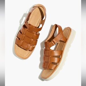 {Madewell} The Fisherman Flatform Sandals